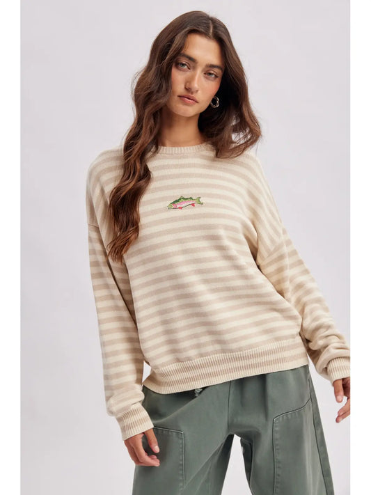 here fishy sweater