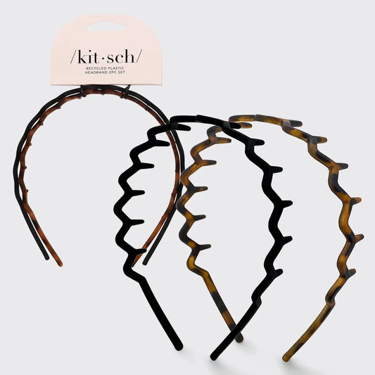 zig zag headband- 2pc