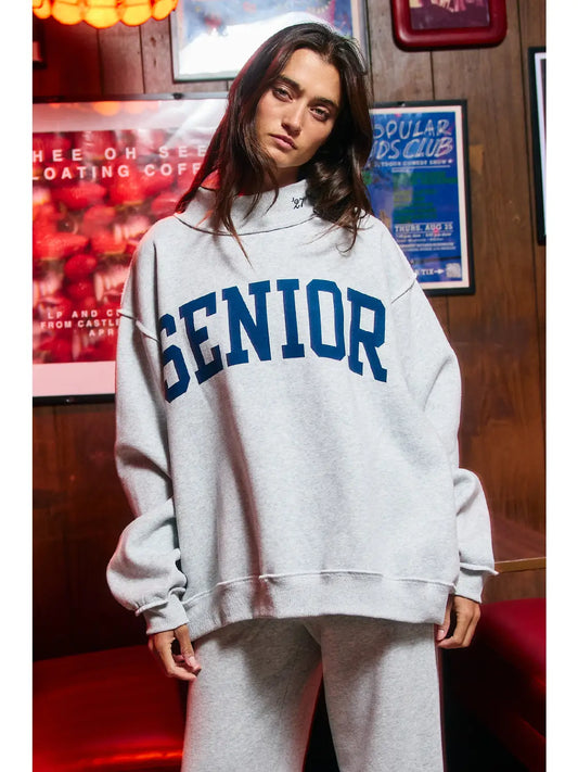 senior reversible mock neck