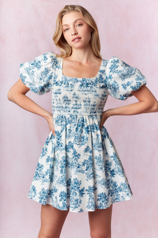 juniper floral mini dress