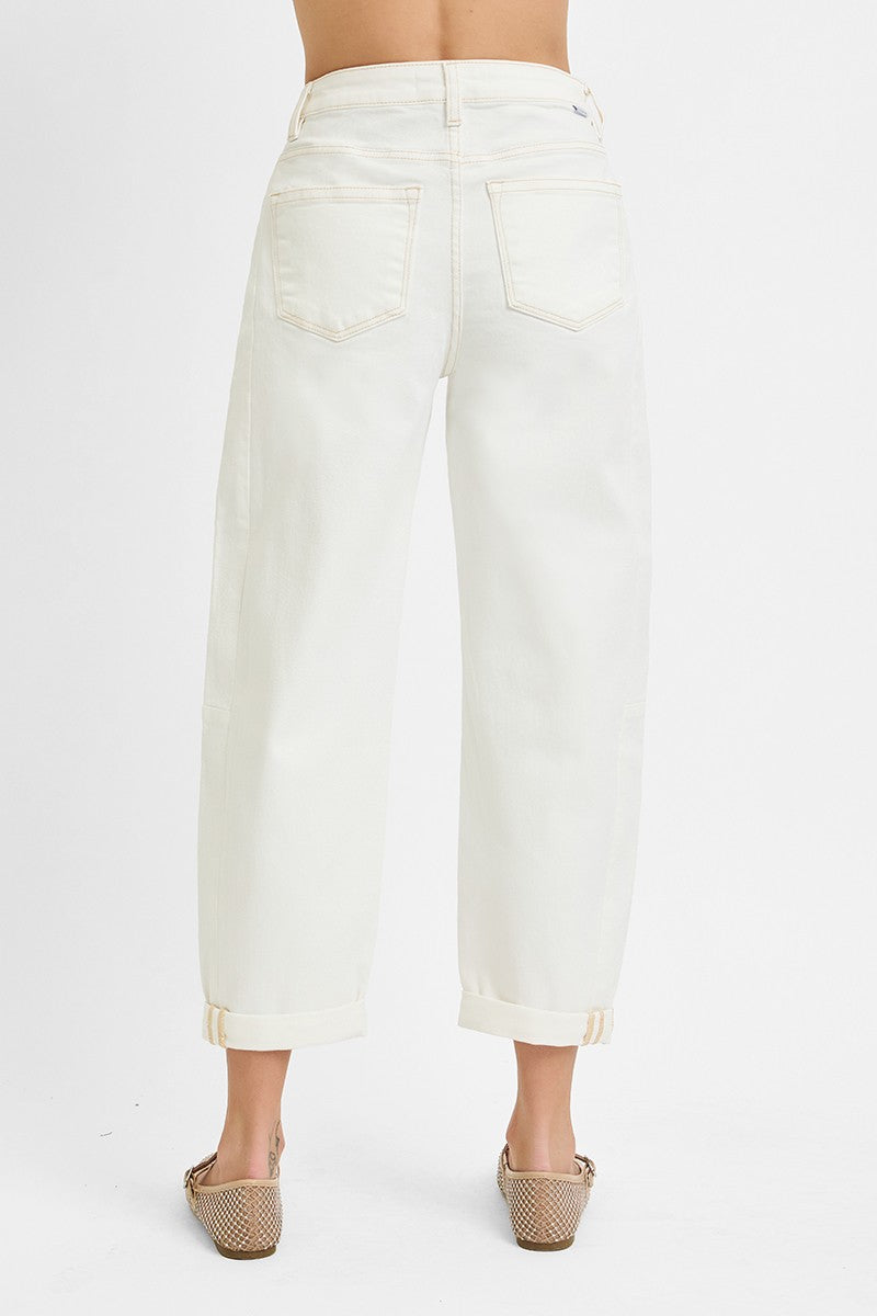 zoe barrel cuff jean