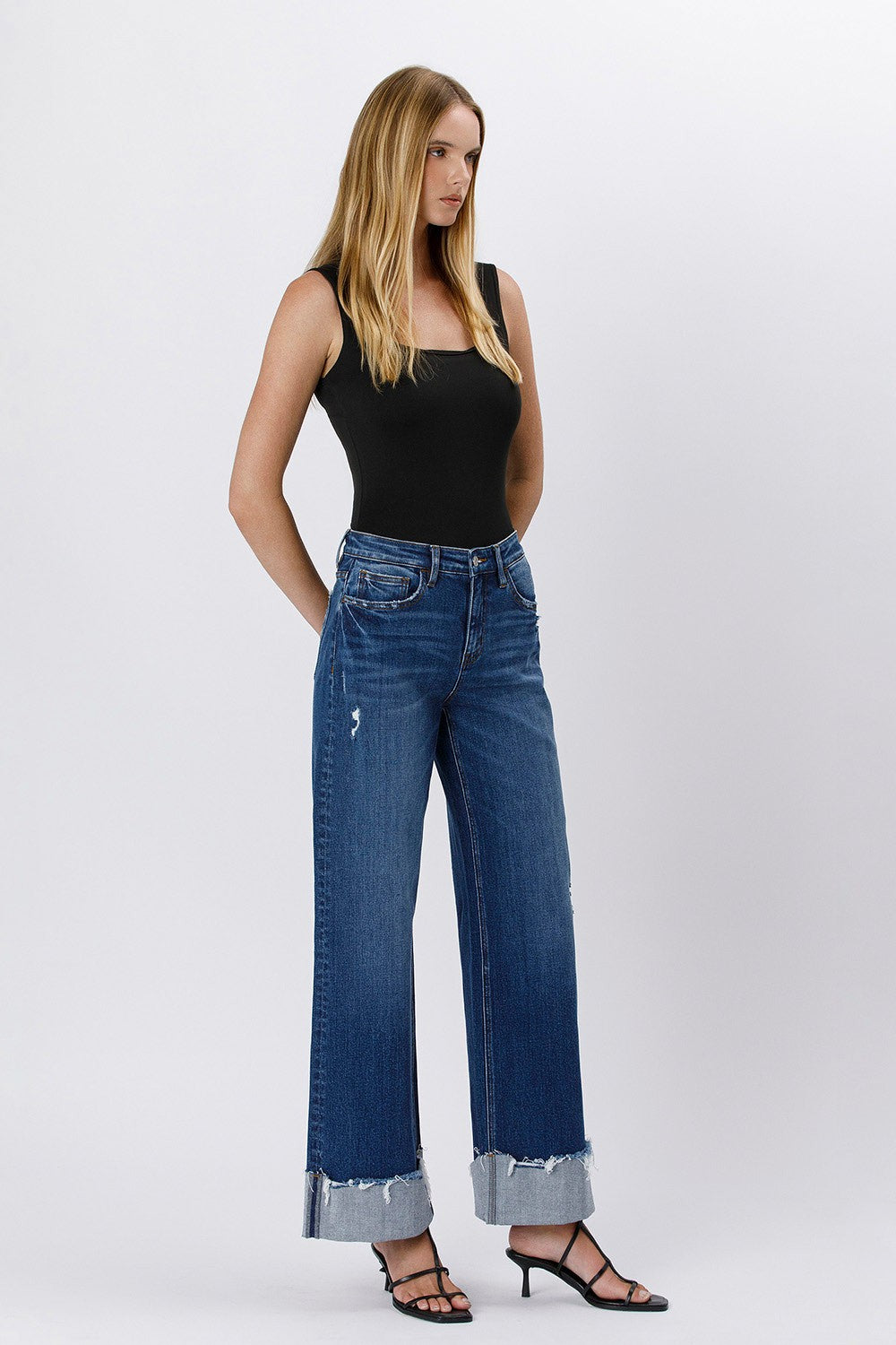 olivia cuffed jean