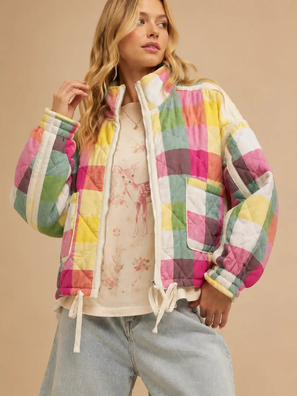 jemma plaid jacket