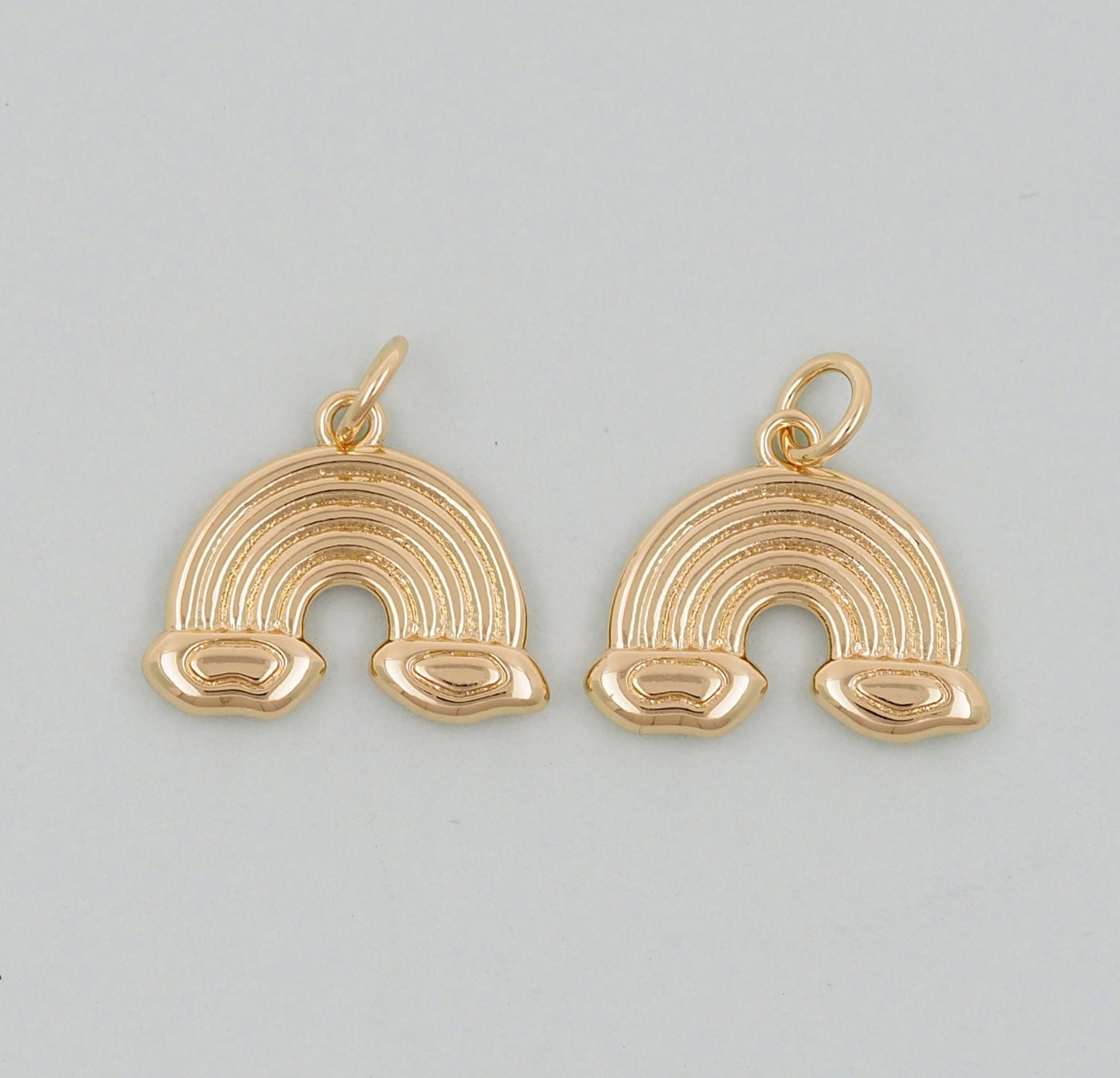 gold rainbow charm