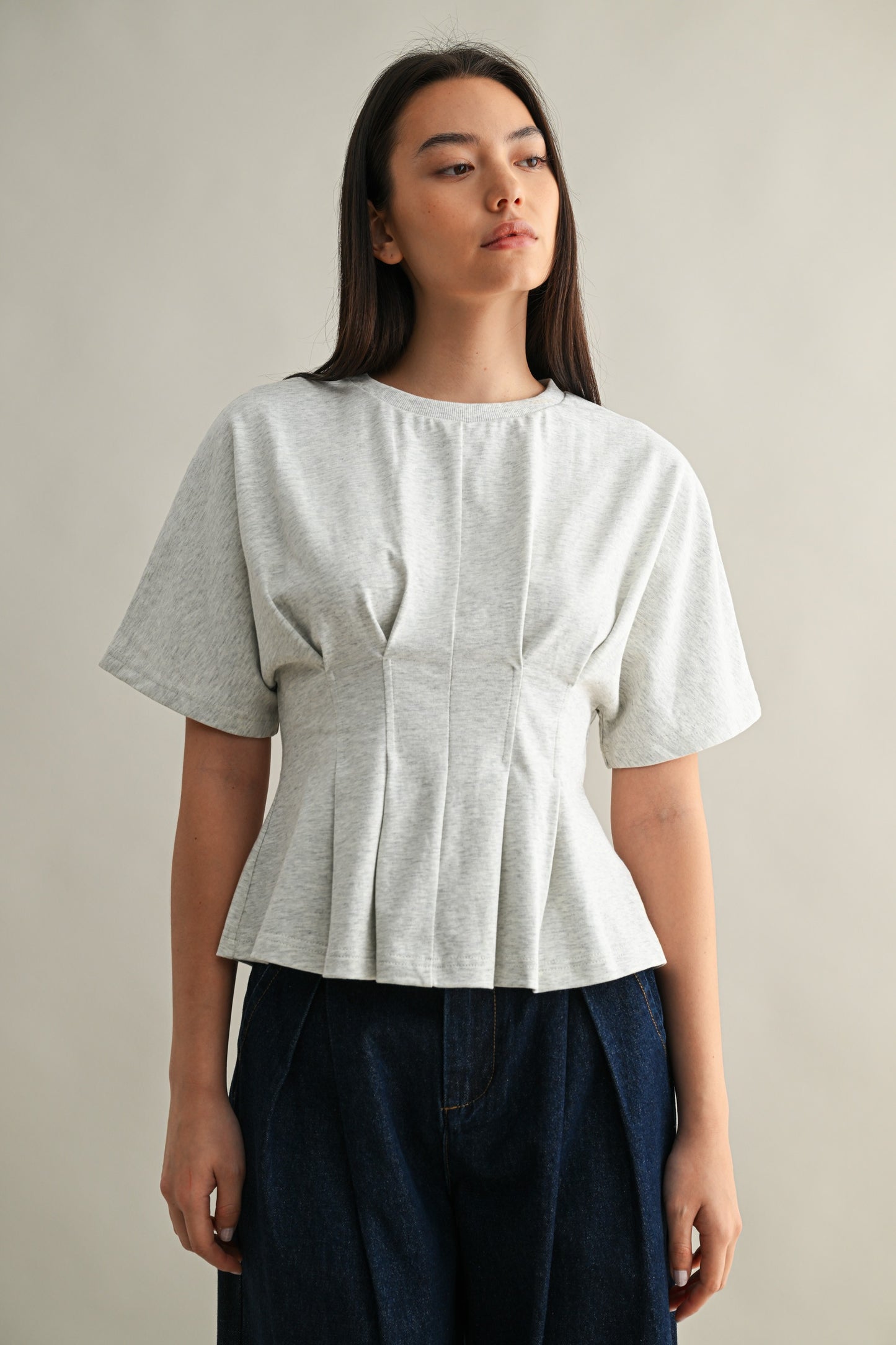 averie pleated top