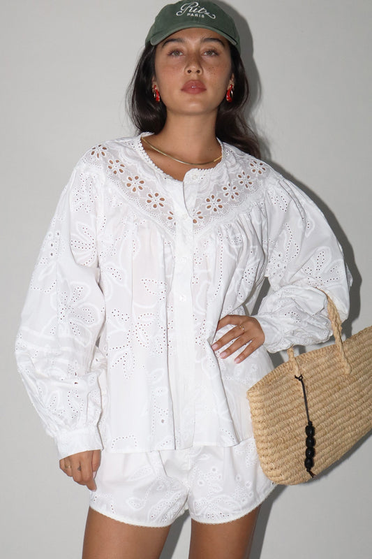 heirloom eyelet top