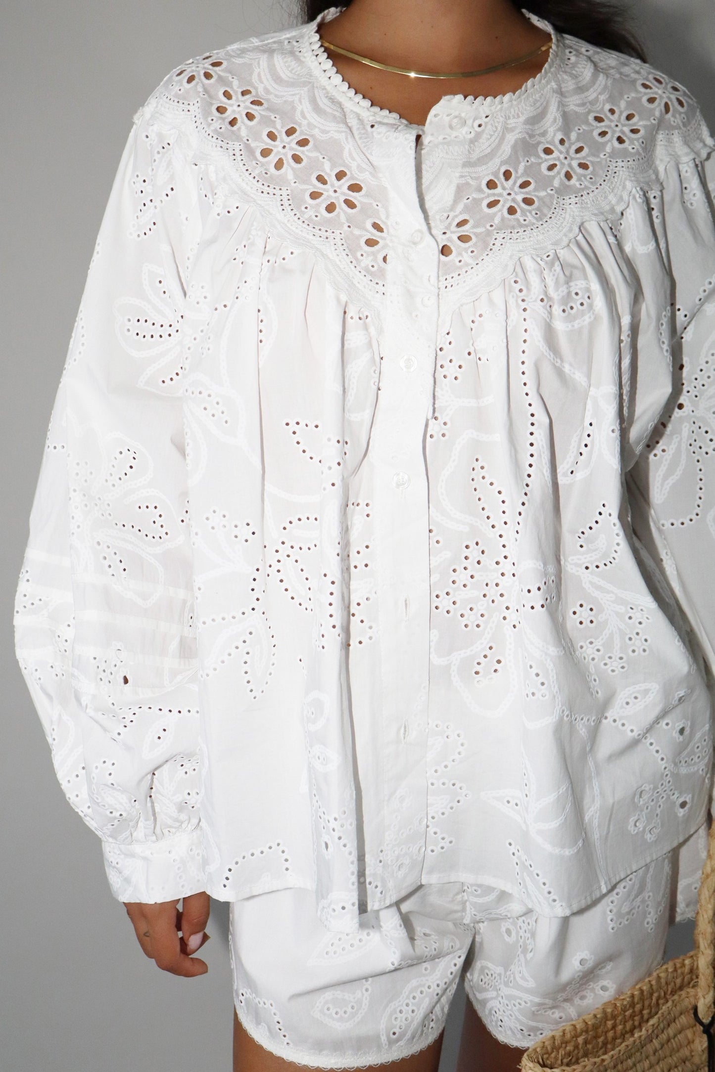 heirloom eyelet top