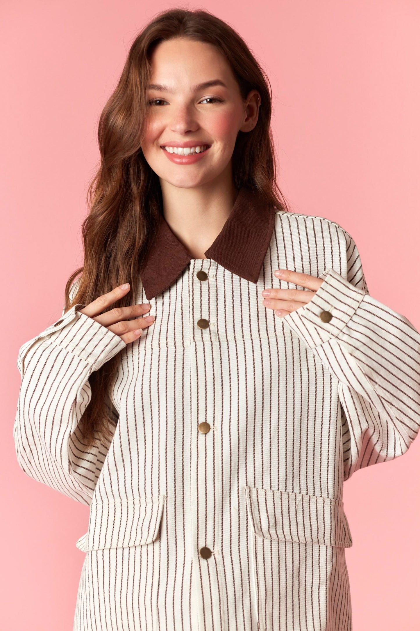 brinley striped jacket