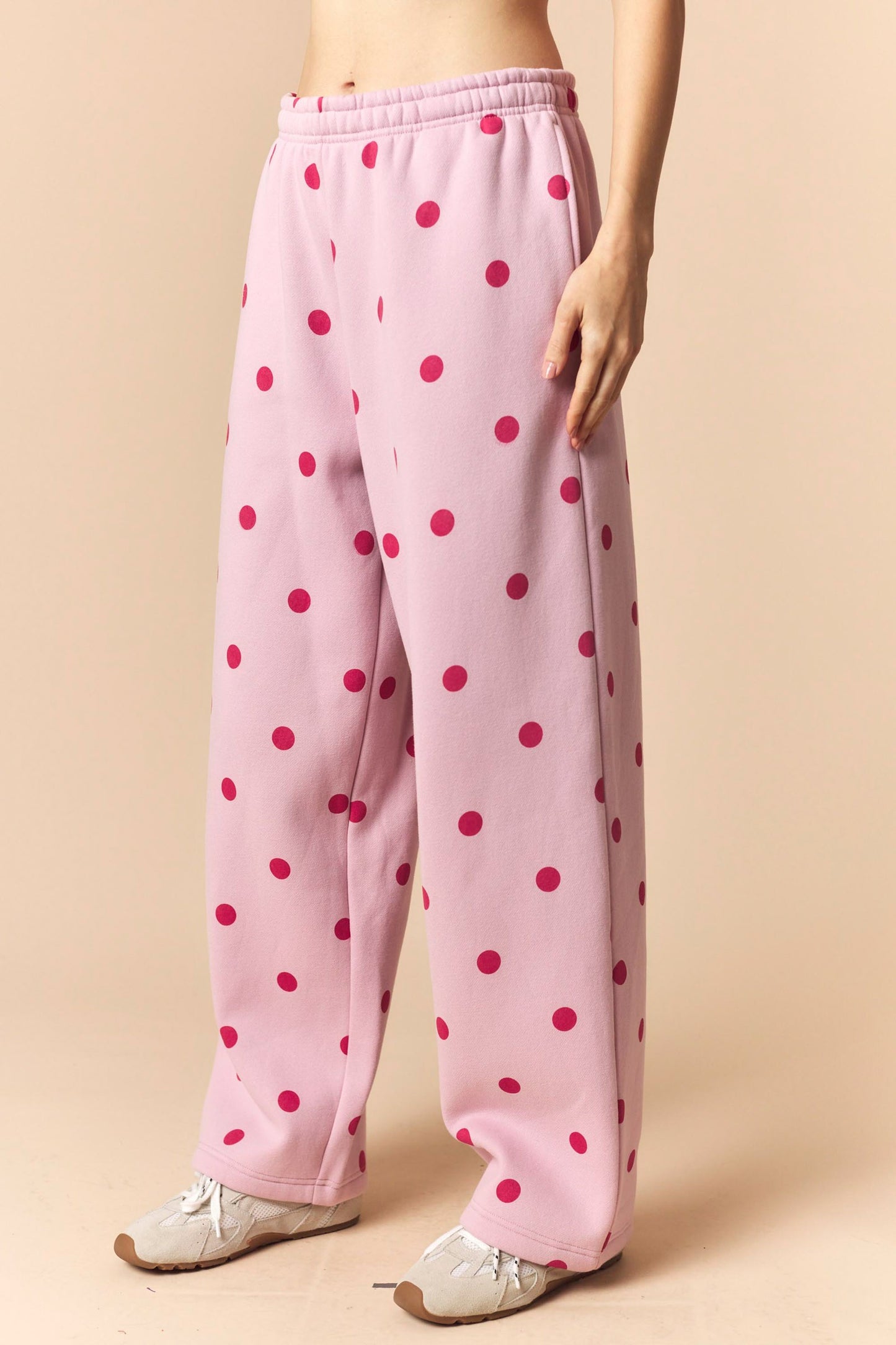 london polka dot pant