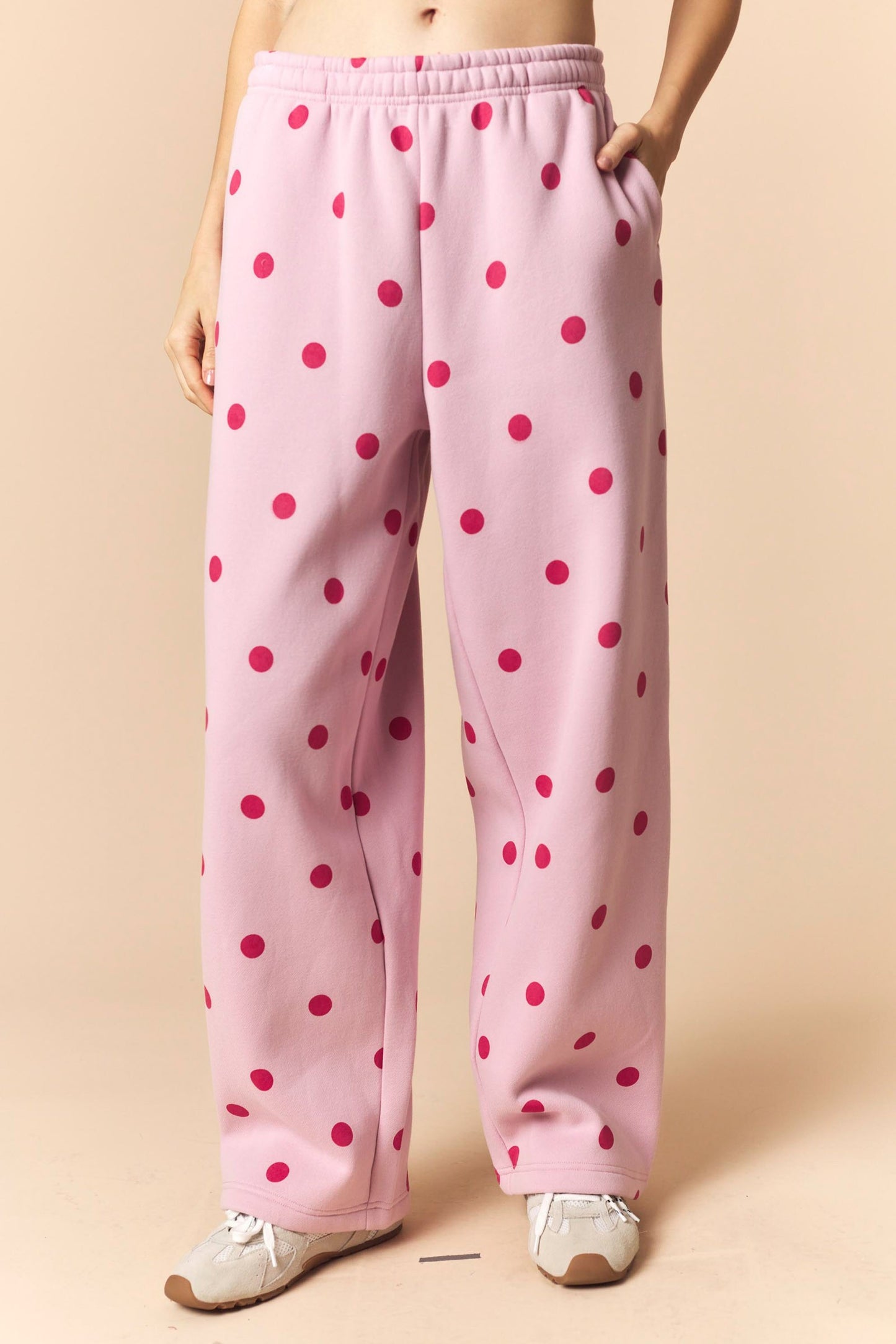 london polka dot pant