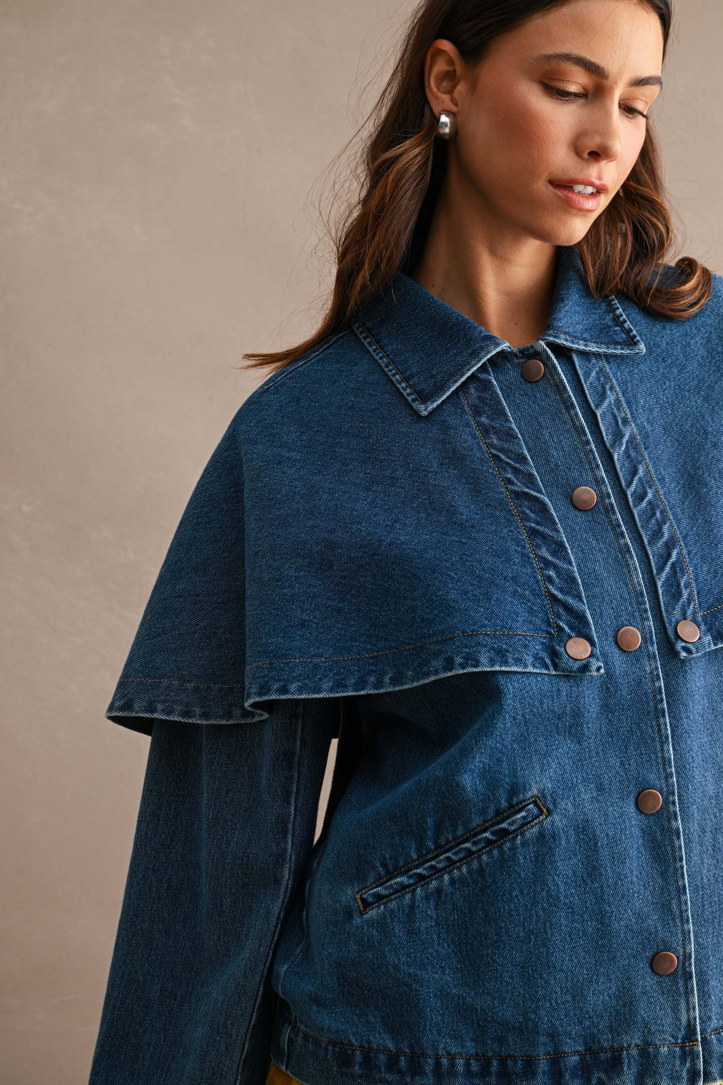 cape overlay jacket