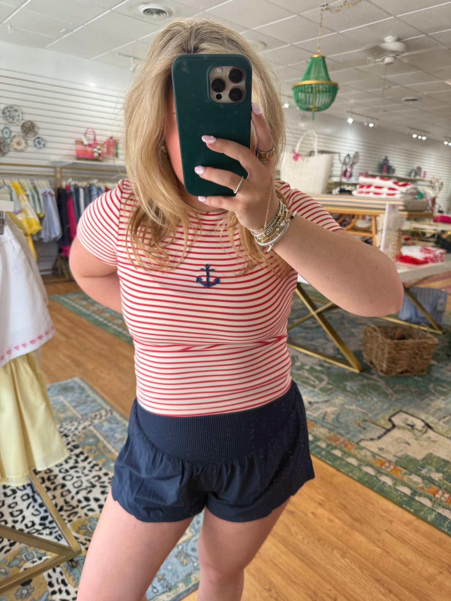 anchor baby tee