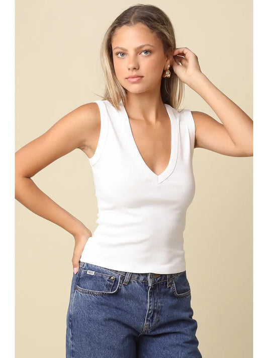 kenny vneck tank