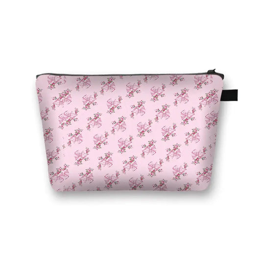 purple bow pouch