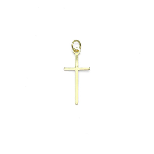 thin long cross charm