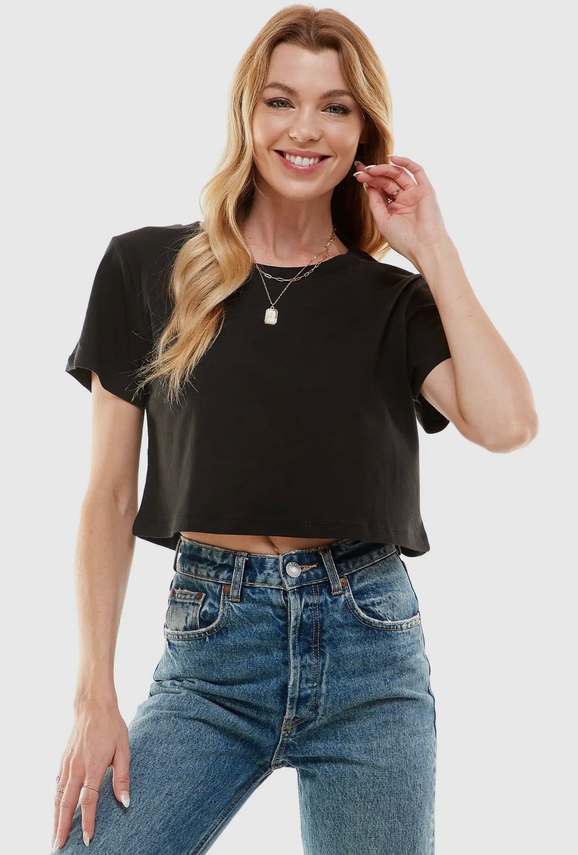 rory cropped tee