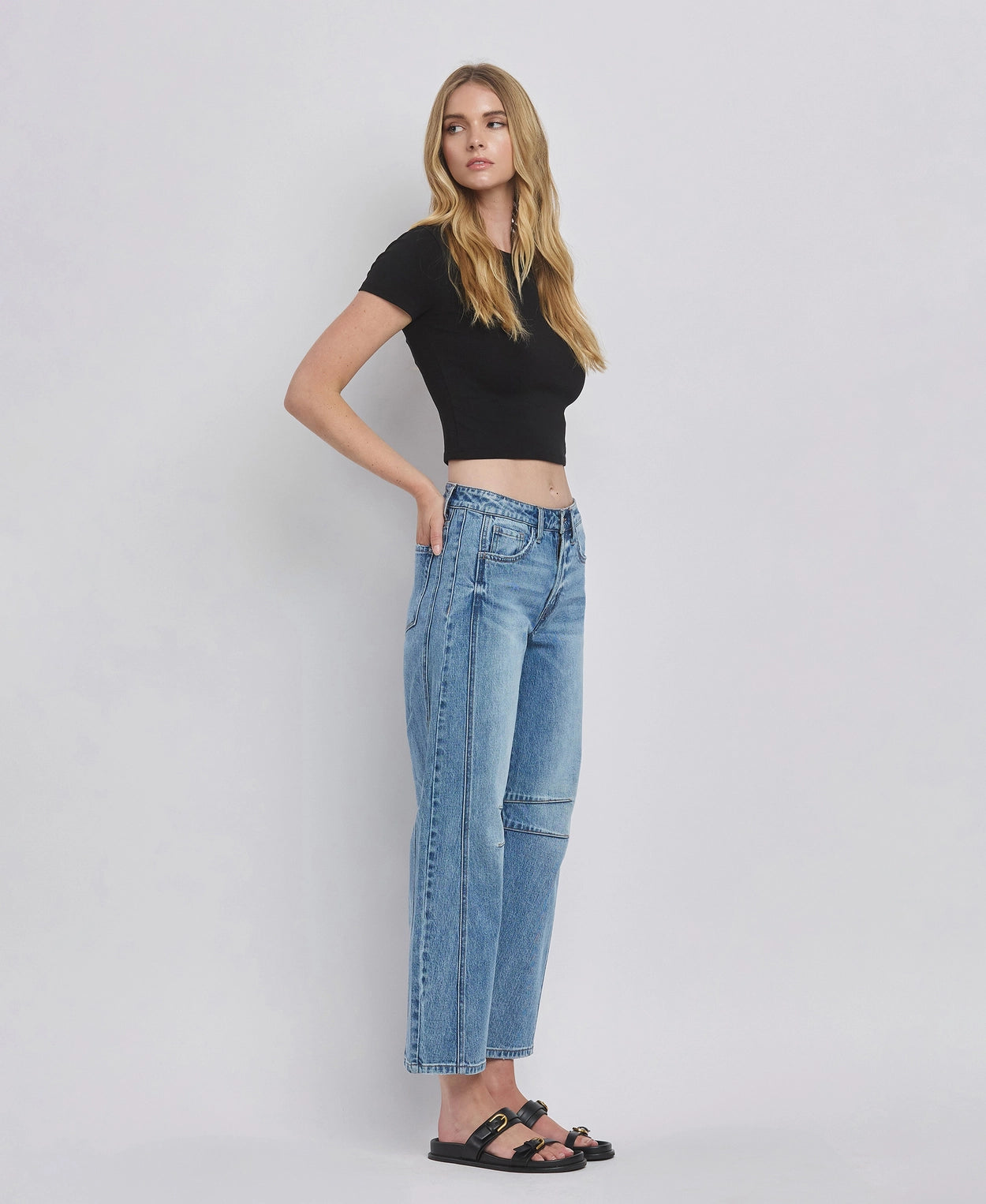 kate barrel leg jeans