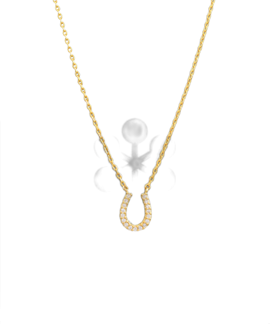 horseshoe necklace