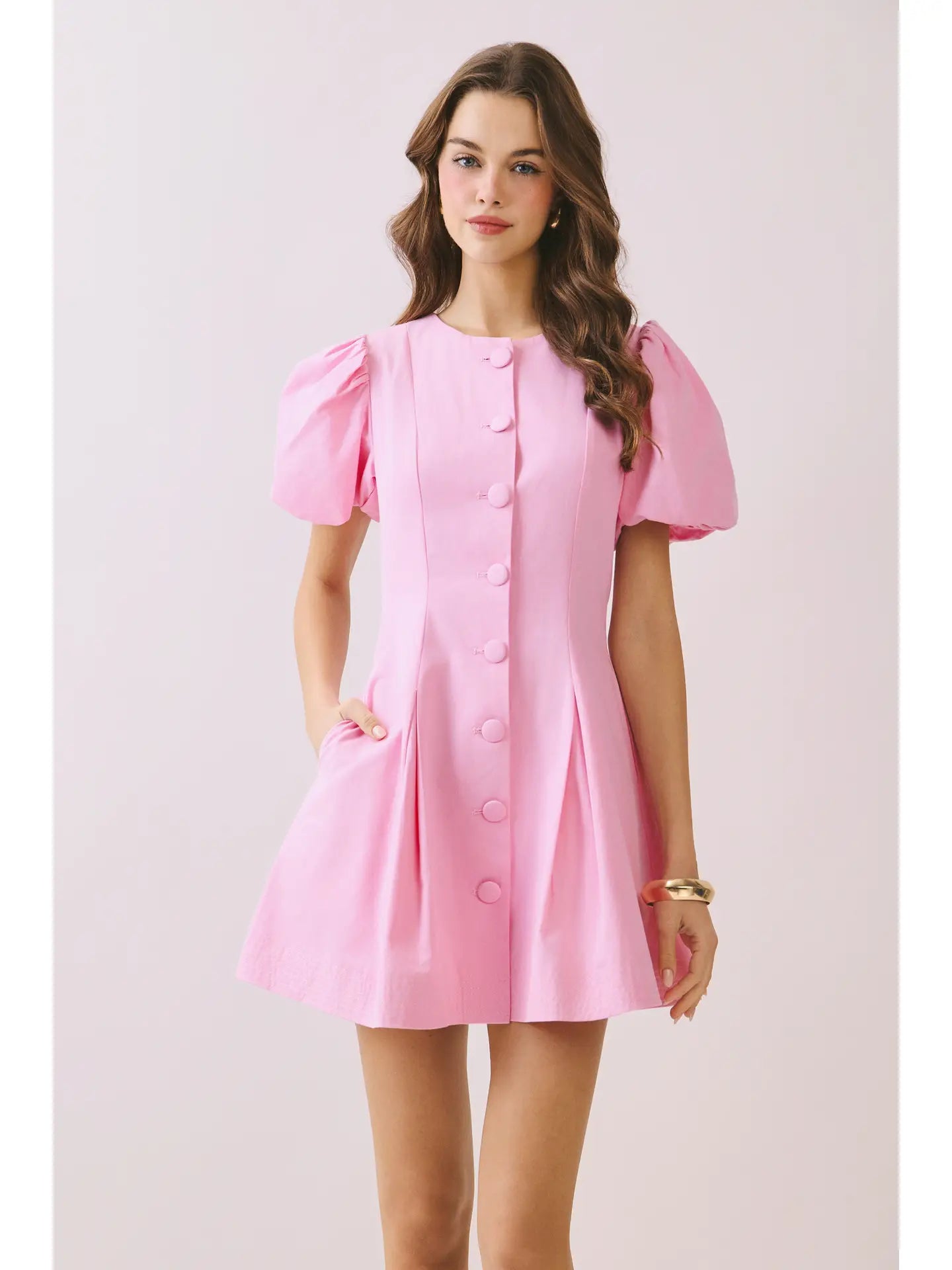 cecelia puff sleeve dress