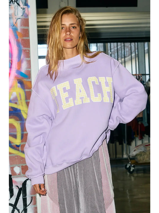 teach mock neck