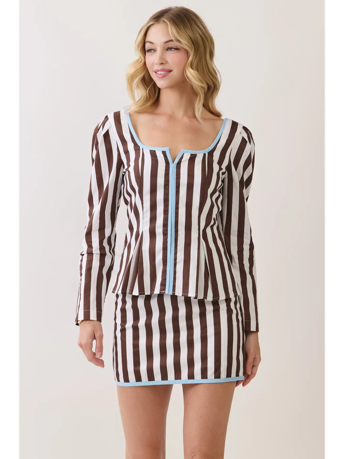skylar striped top