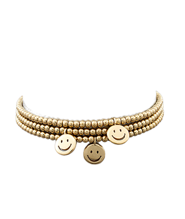 smile charm bracelet