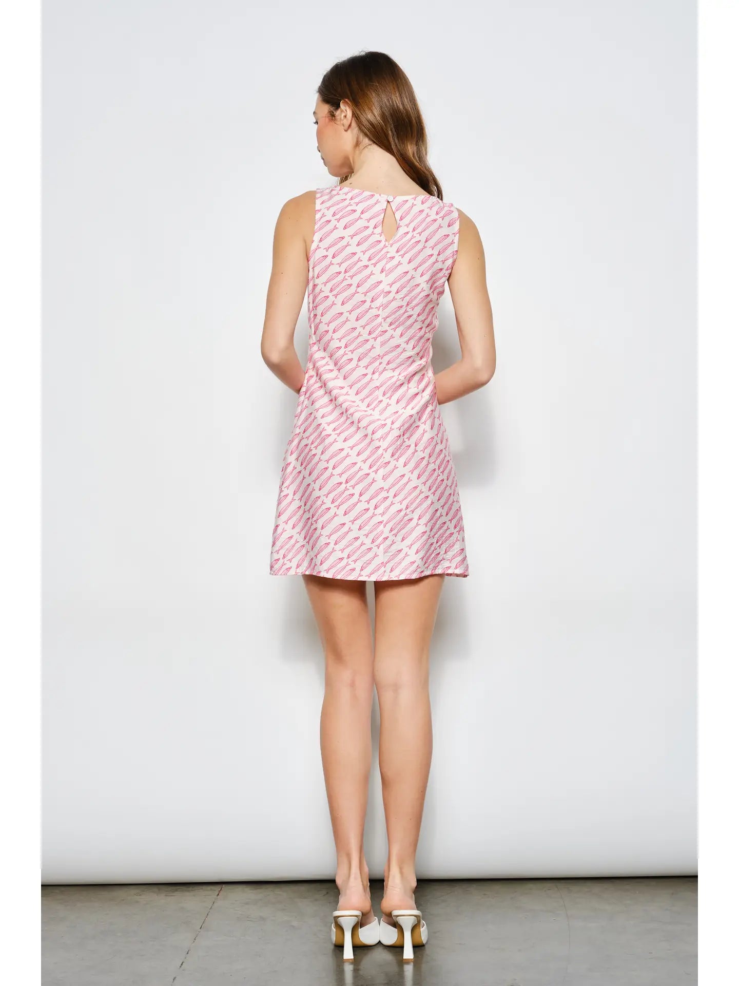 here fishy mini dress