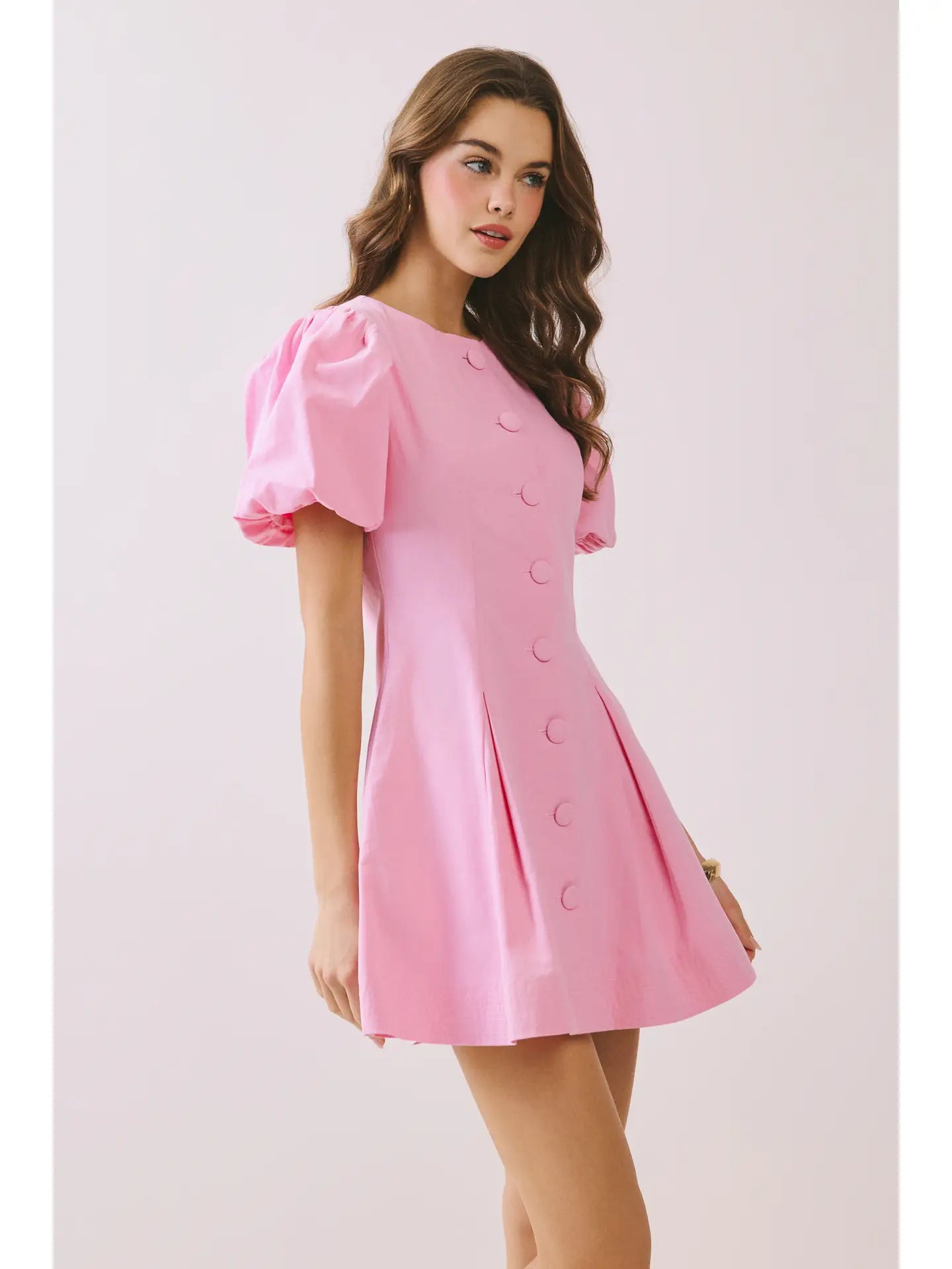 cecelia puff sleeve dress
