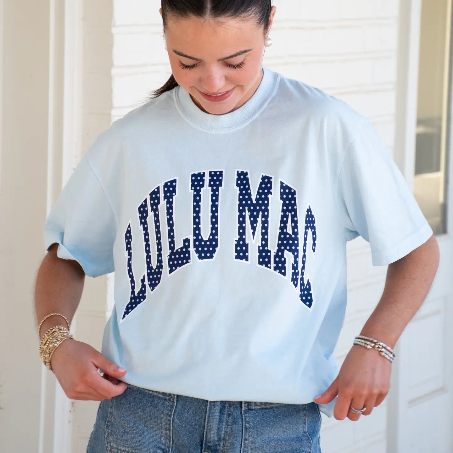polka dot tee lulu mac