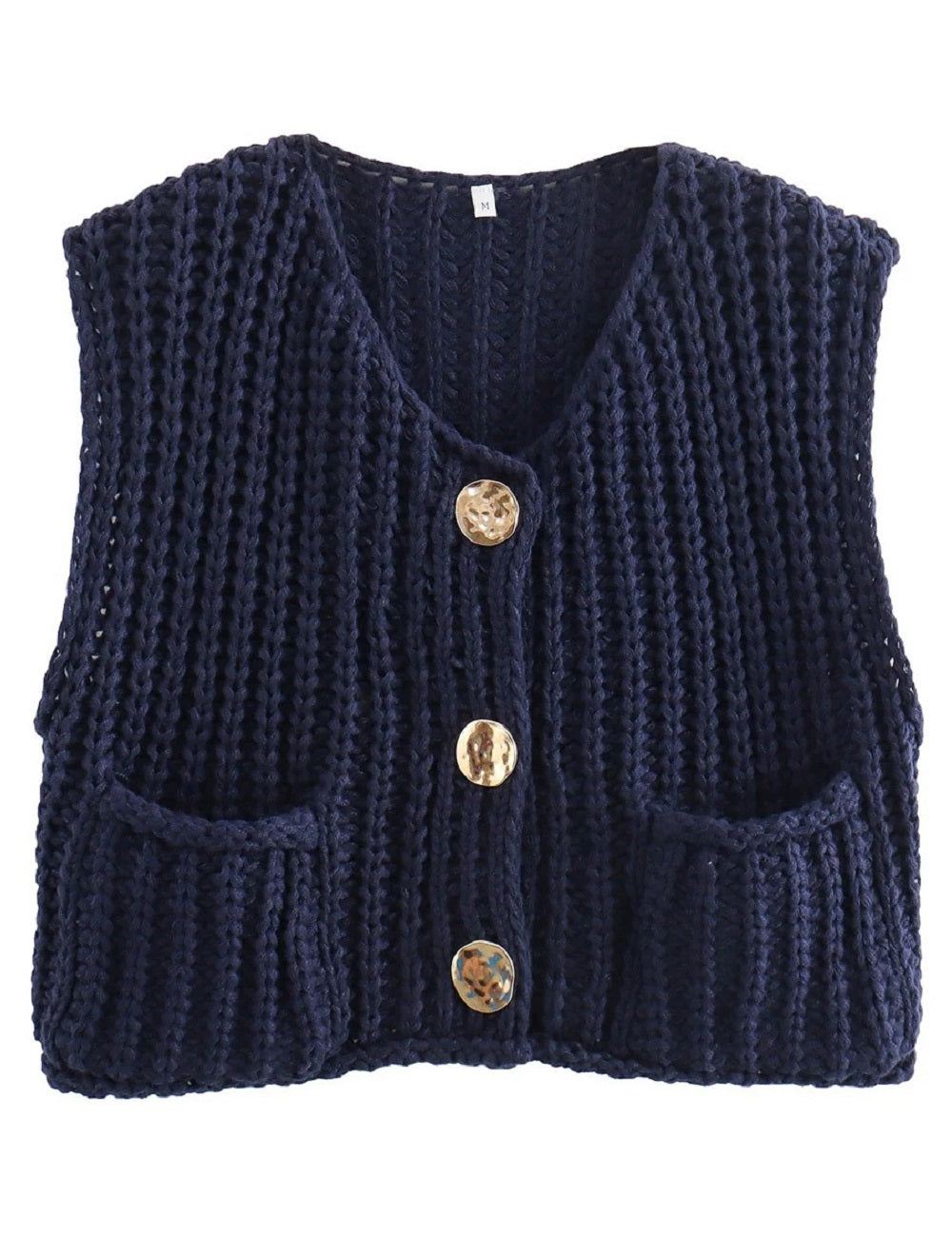 nori cropped sweater vest