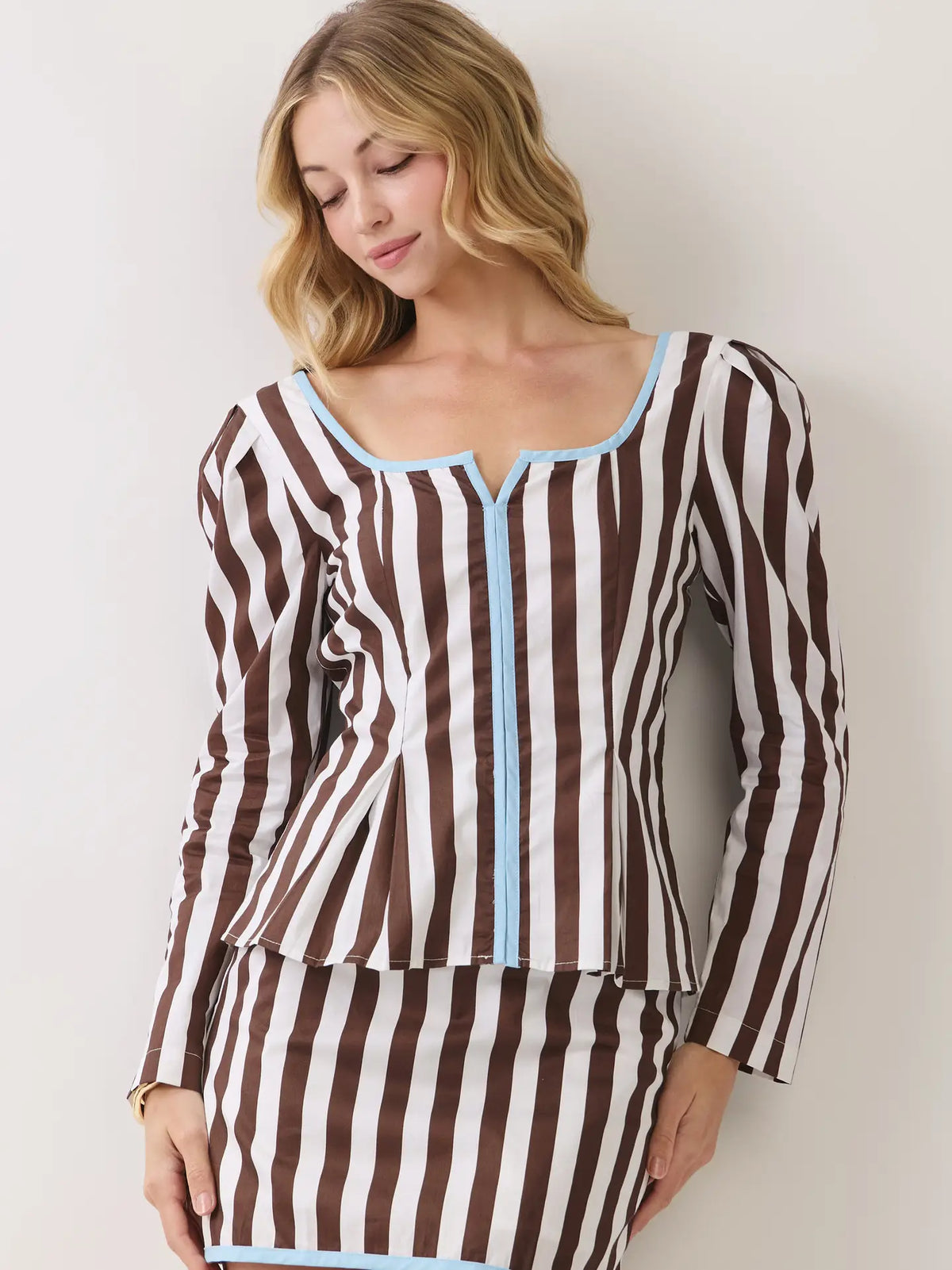 skylar striped top