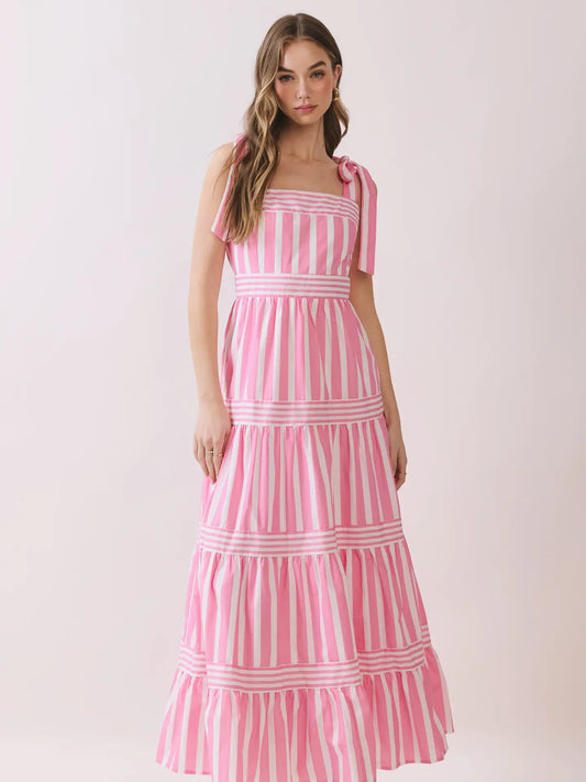 lottie striped darling dress