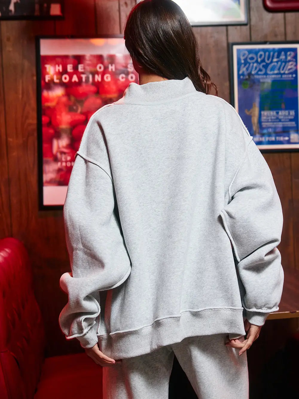 senior reversible mock neck