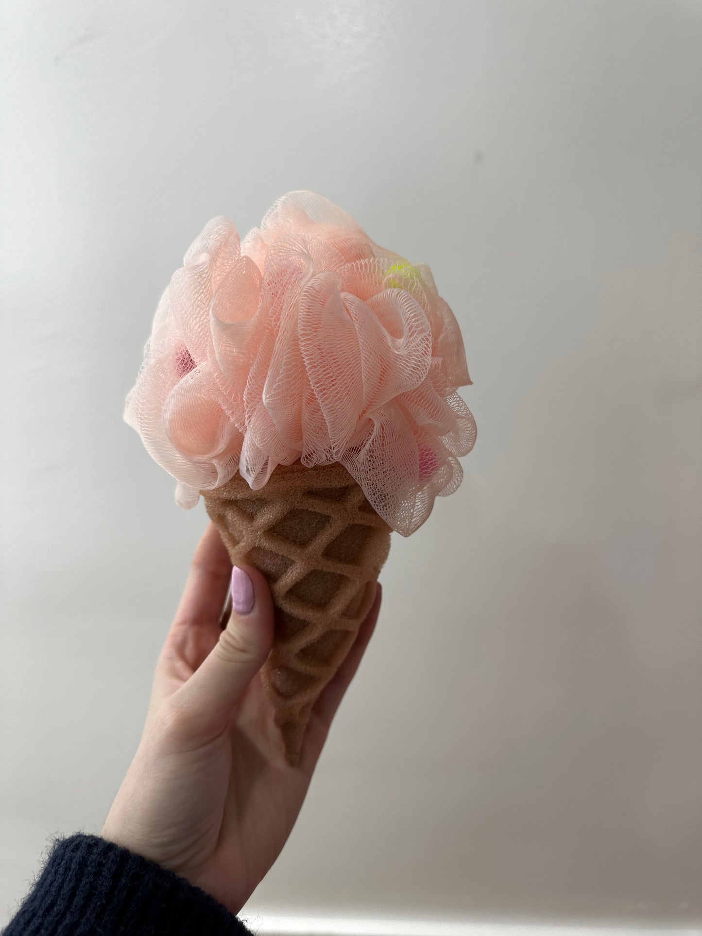 ice cream cone loofah