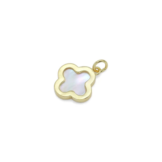 pearl clover charm