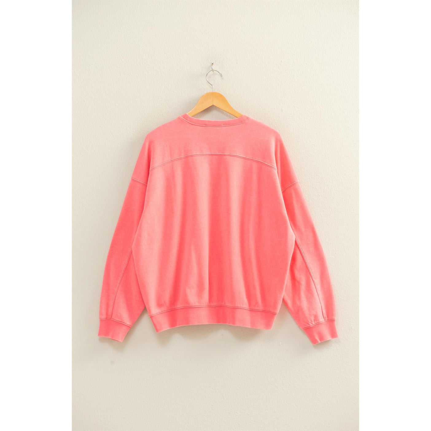 miley oversized crewneck