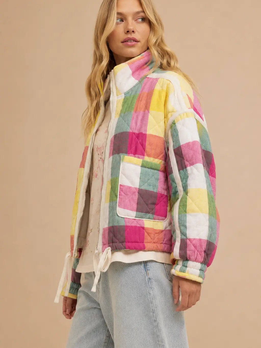 jemma plaid jacket