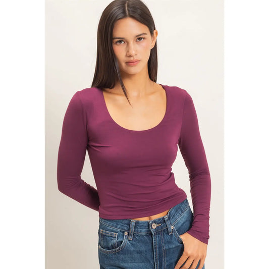 salem longsleeve top