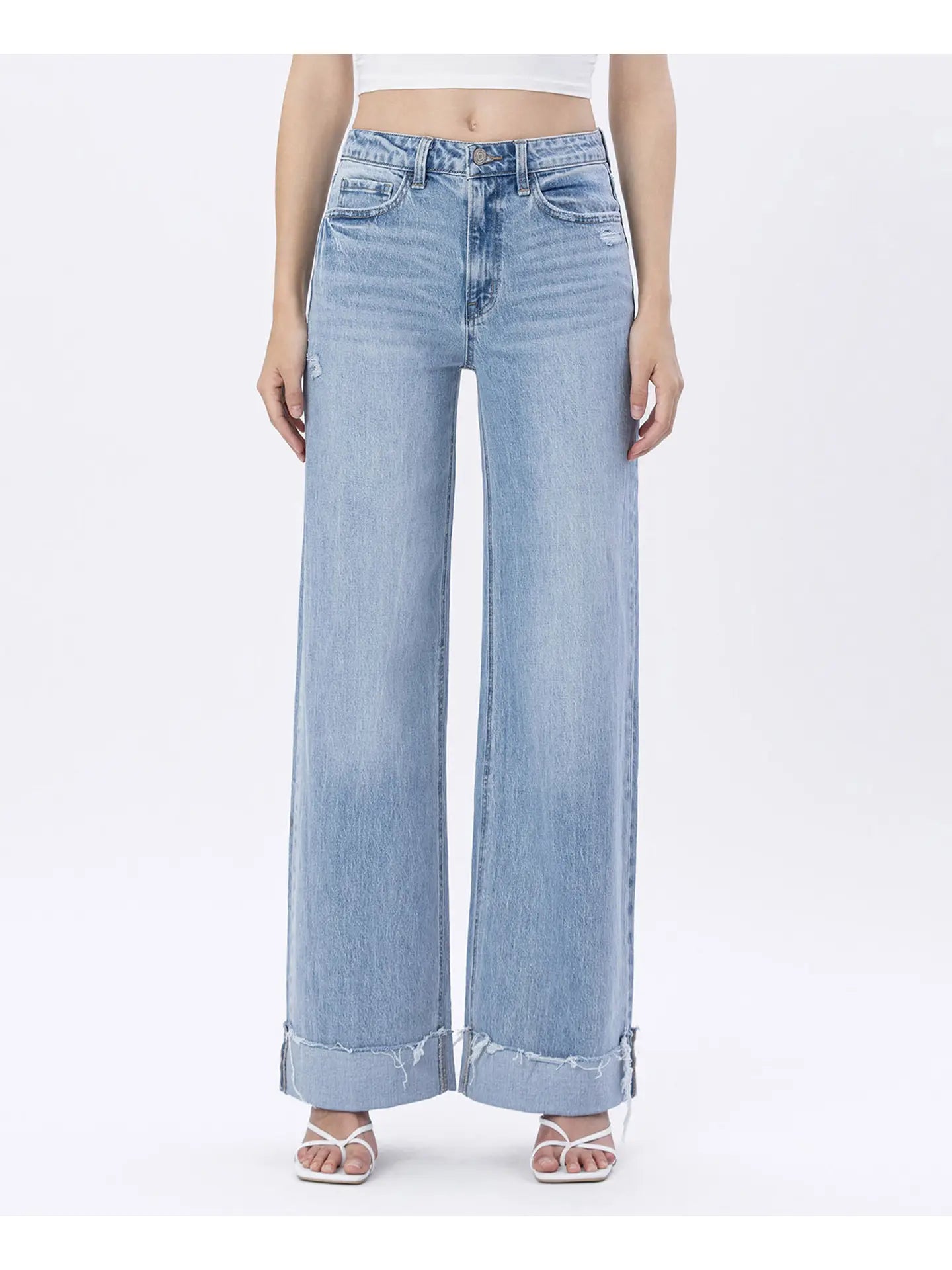reagan cuffed jean