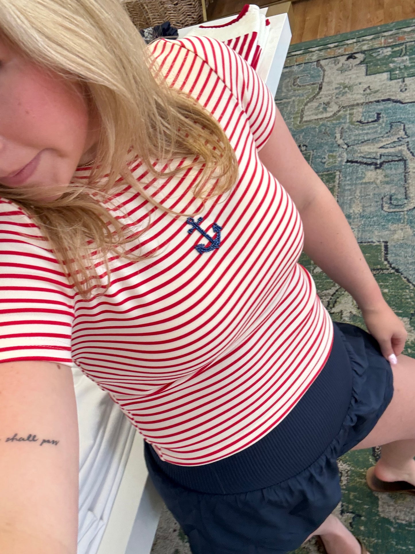 anchor baby tee