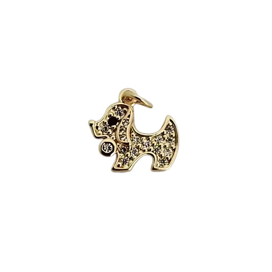 diamond puppy charm
