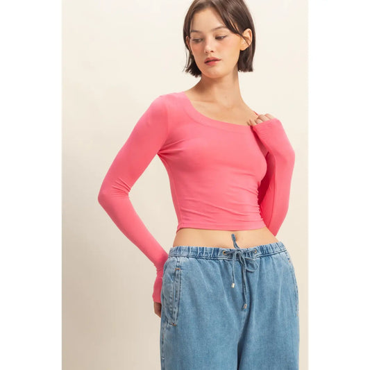 norah long sleeve top