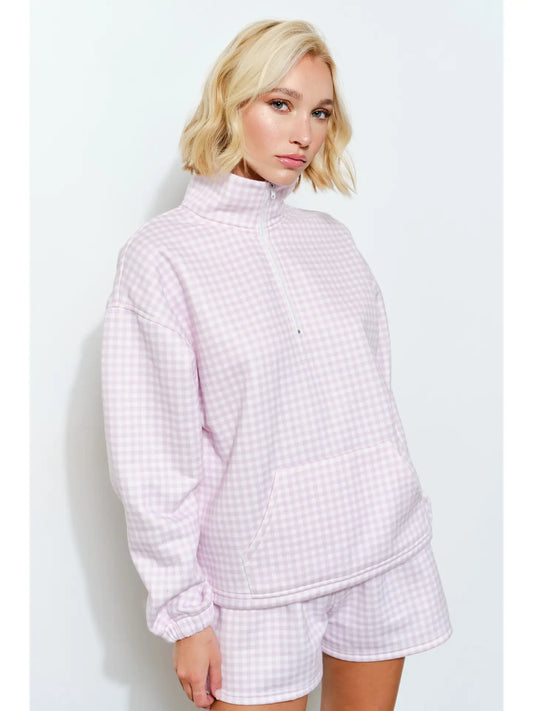 aspen gingham top