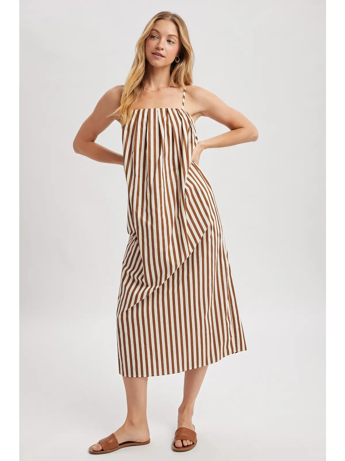 wendy striped maxi