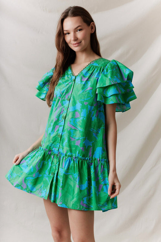 garden party mini dress