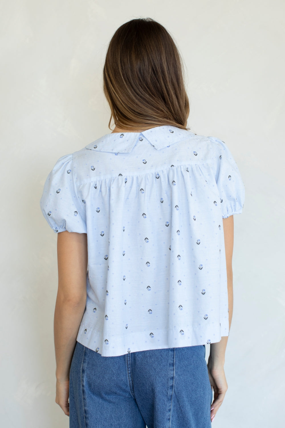 lettie collared blouse
