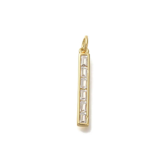 crystal bar charm