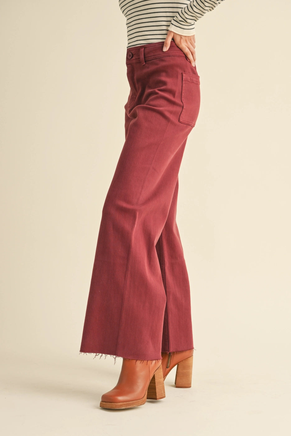 kali wide leg jean
