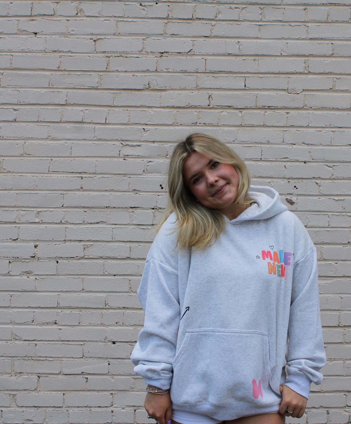 made new hoodie