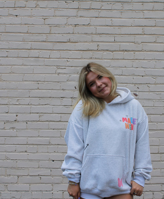 made new hoodie